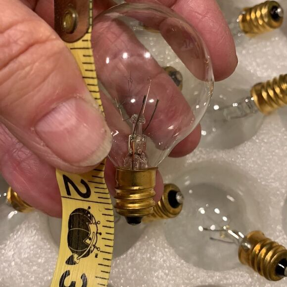 50 piece 120V & 5W bulbs for outdoor string lights. All NEW in box. - Picture 5 of 5